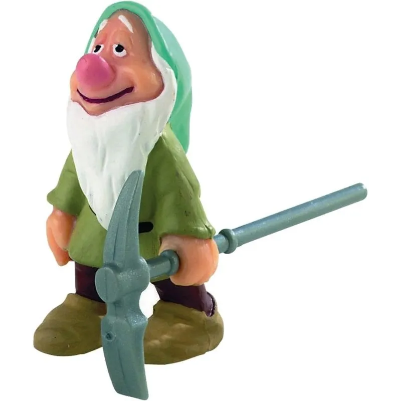 Figura Enanito Dormilón Bullyland Disney 5,5 cm con Piccone - immagine 1