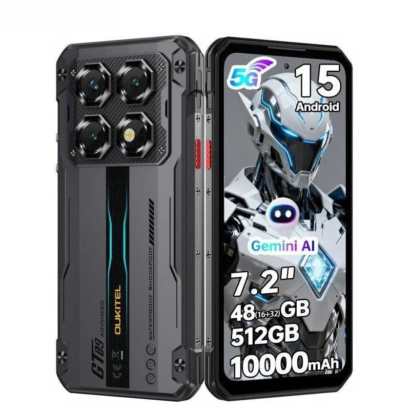 Oukitel WP60 5G 16GB 7.2" 512GB Nero rugged - immagine 1