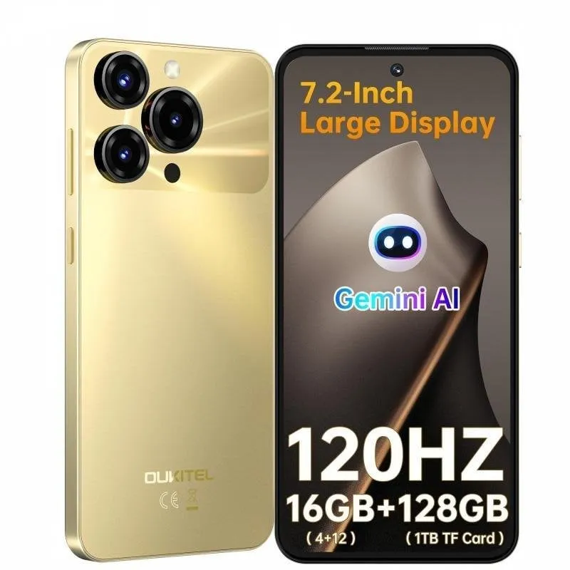 Oukitel C69 4G 4GB 128GB 7.2" Oro - immagine 1