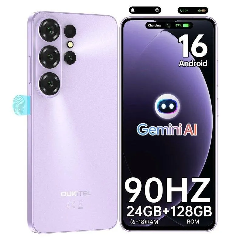Oukitel C26 4G 6GB 128GB 6.63" Viola - immagine 1