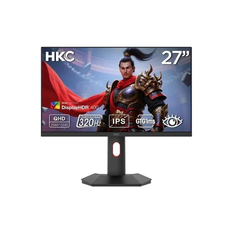 Monitor PC HKC G27H4P 27" QHD 320Hz IPS Regolabile in altezza 1ms - immagine 1