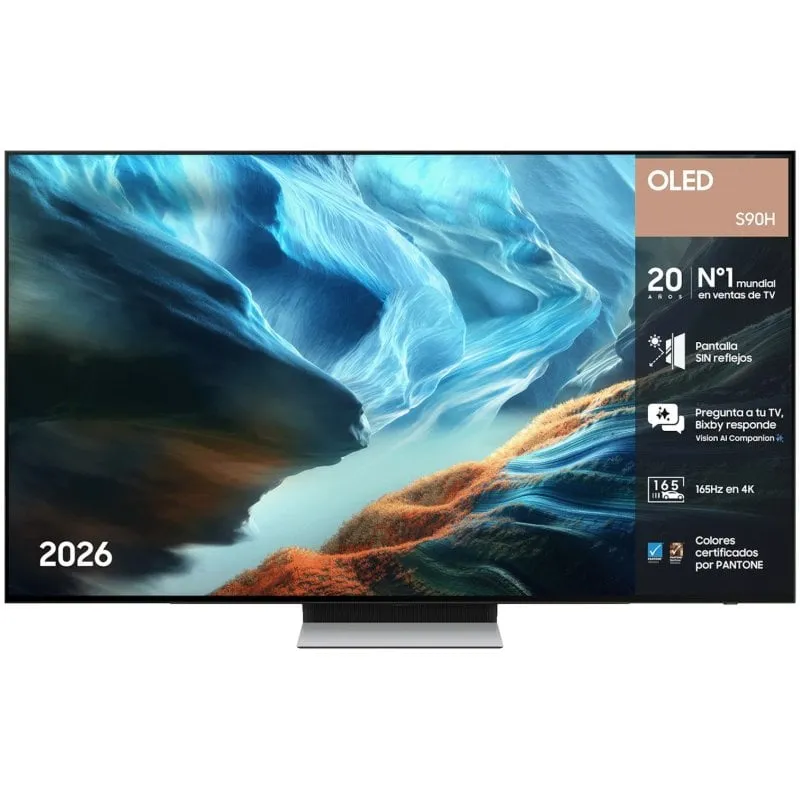 TV Samsung OLED QE55S90HAEXXH 55" 4K UltraHD 100Hz Smart TV Tizen HDR10 Dolby Atmos - immagine 1