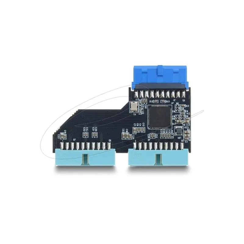 Adattatore USB DeLock 67341 5 Gbps 1x a 2x 20 pin - immagine 1