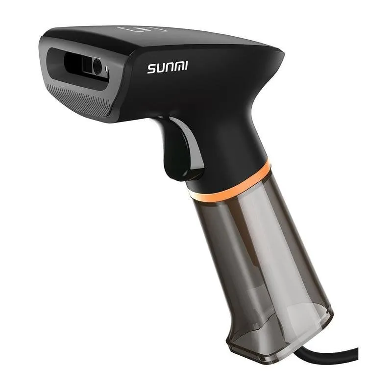 Lettore codici a barre Sunmi U2 1D/2D USB Nero - immagine 1