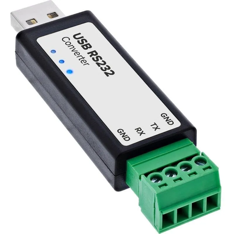 Convertitore USB InLine 33307A RS-232 con chipset FTDI FT232RNL - immagine 1