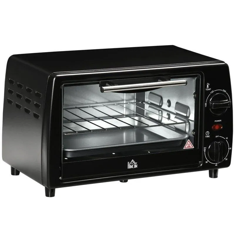 Fornetto Elettrico Blossom 10L 750W 230°C Timer 60min Compatto Nero - immagine 1