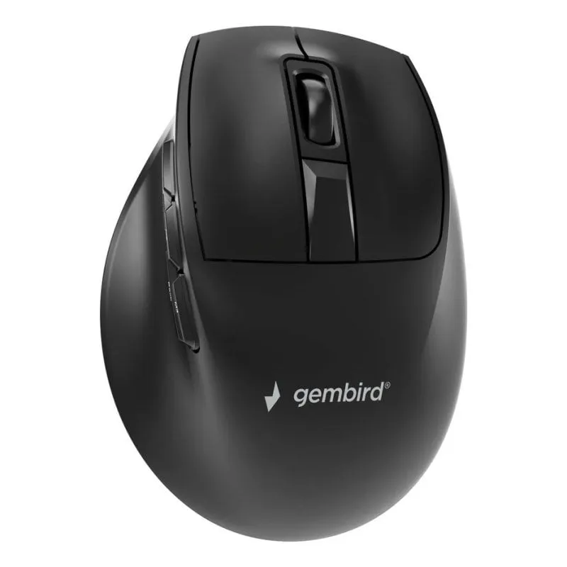 Ratón Gembird MUSW3-9B-01 RF Wireless Bluetooth USB 2400 DPI Nero 9 Pulsanti - immagine 1