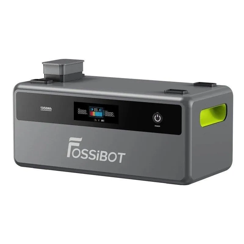 Stazione di energia Fossibot FBP1200-B 1985Wh Batteria LFP Impilabile IP65 - immagine 1