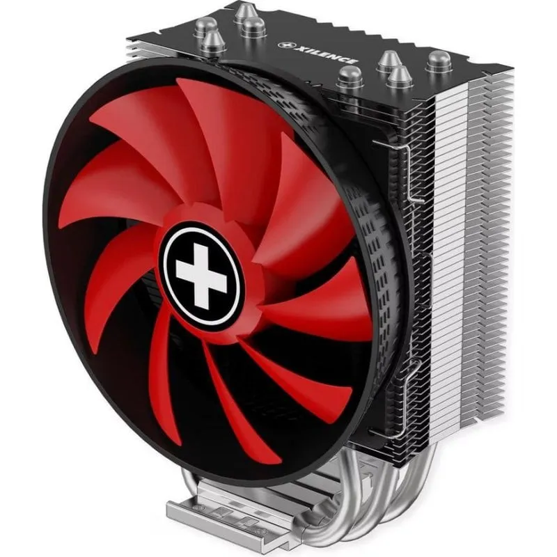 Raffreddamento Aria Xilence Socket AM4 AM5 LGA 1200 120 mm XC049 Rosso Nero - immagine 1