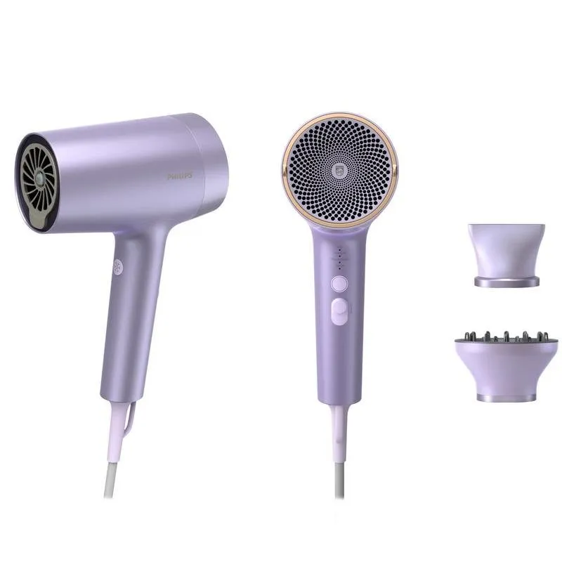 Phon Ionico Philips BHD720/10 1800W 4 Temperature 2 Velocità Lilla - immagine 1