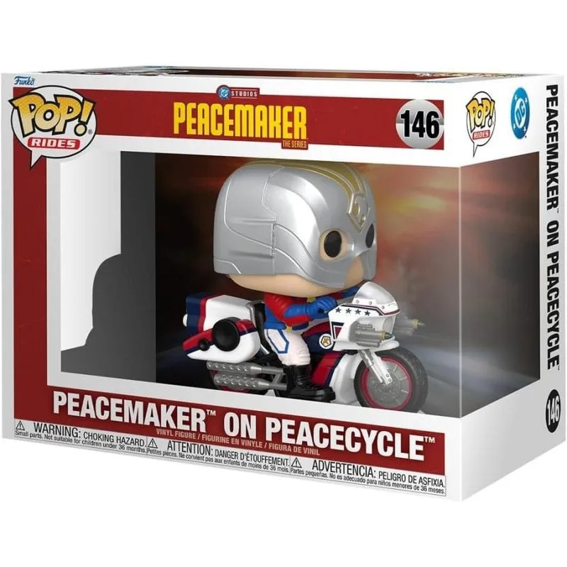 Figura Funko Pop! Ride Peacemaker Doppelganger 20 cm Vinile Multicolore - immagine 1