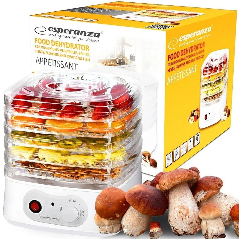 Disidratatore di alimenti Esperanza APPETISSANT 250 W 4 vassoi - immagine 1