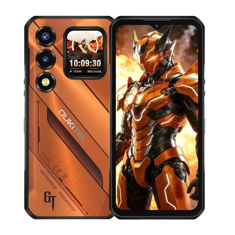Oukitel WP66 5G 512GB 12GB 6.6" Arancione Batteria 11000mAh - immagine 1