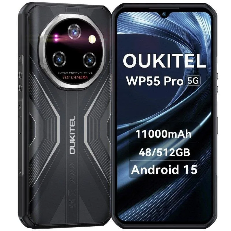 Oukitel WP55 Pro 5G 16GB 6.6" 512GB Nero rugged - immagine 1