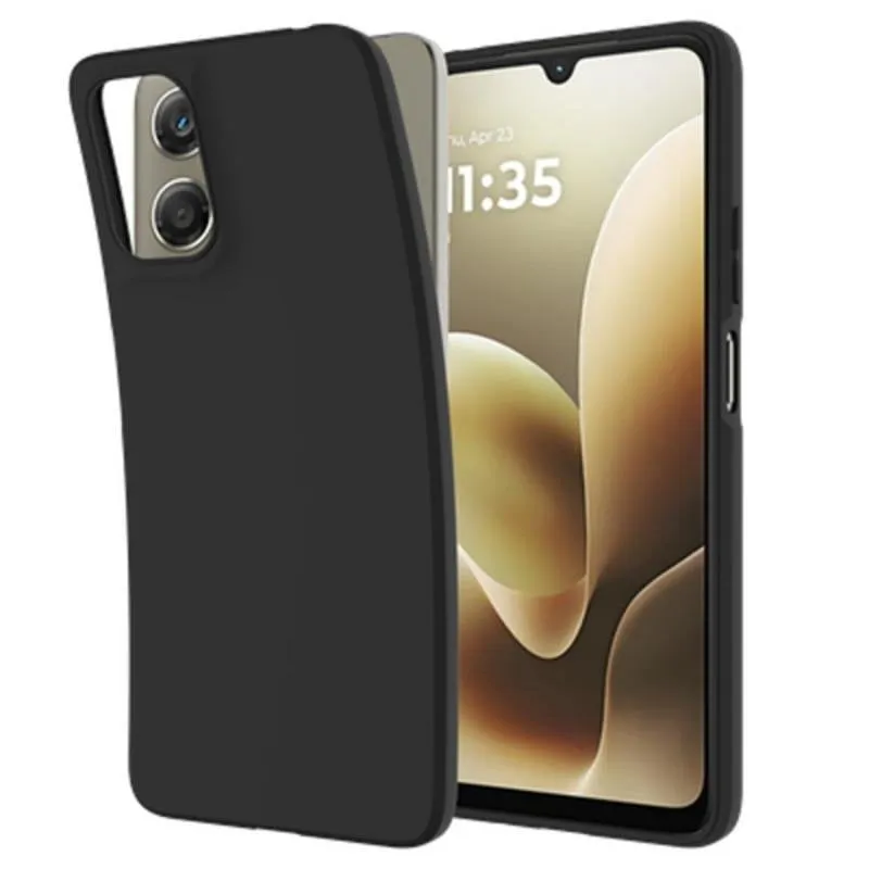 Funda para móvil Just in Case Cover TPU Nera per Motorola Moto G06 / G06 Power - immagine 1