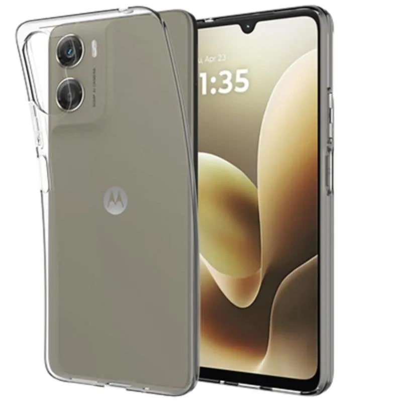 Funda para móvil Just in Case Cover TPU trasparente per Motorola Moto G06 / G06 Power - immagine 1