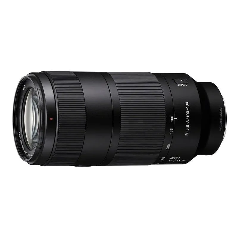 Obiettivo Sony FE 100-400 mm F5,6-8 OSS Montatura E Stabilizzato Nero - immagine 1