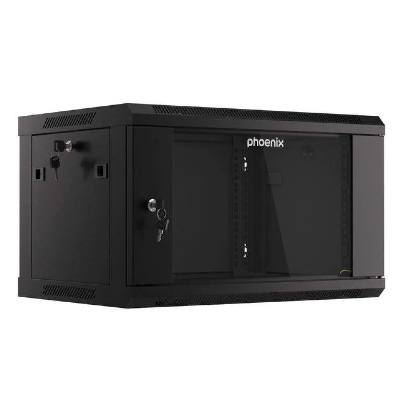 Armadio rack Phoenix PHTN76U 6U 600x450 19 pollici - immagine 1