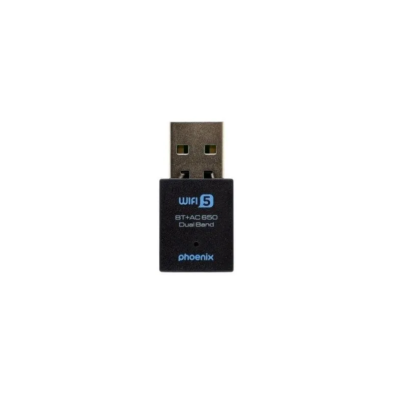 Adattatore USB Phoenix Nano 650 Mbps Dual Band Bluetooth 4.2 - immagine 1