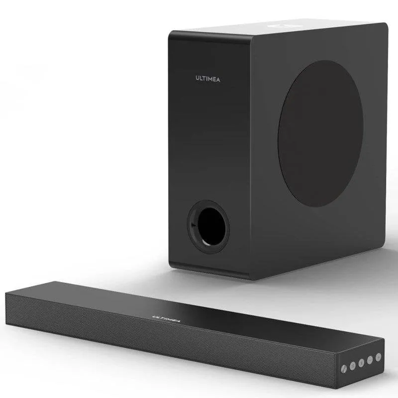Barra Audio Ultimea Nova S40 2.1 160W Bluetooth HDMI ARC Subwoofer - immagine 1
