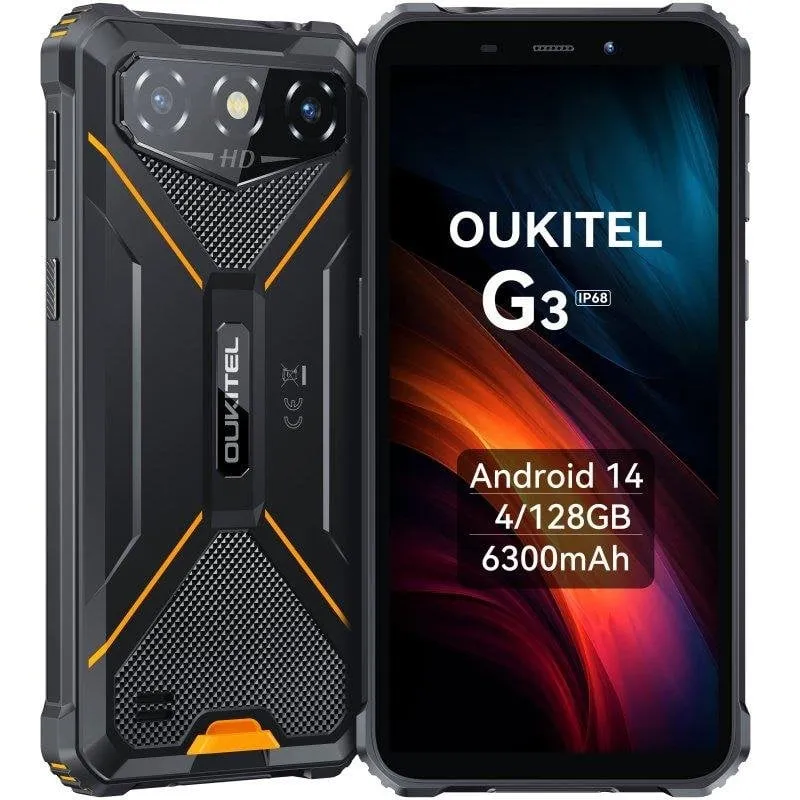 Oukitel G3 4G 4GB 128GB 6" Arancione - immagine 1