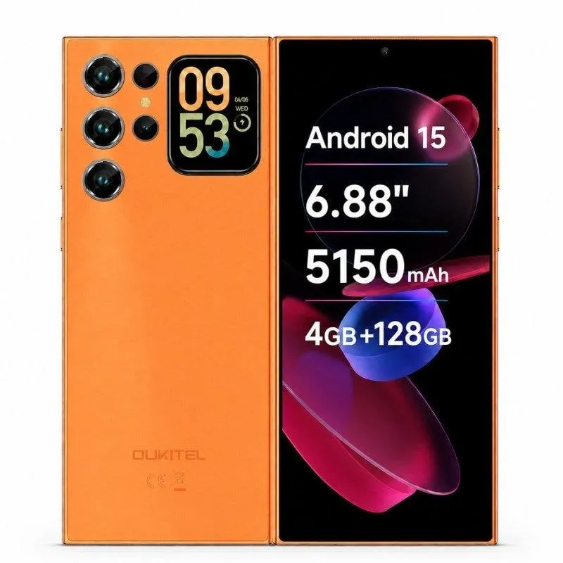Oukitel C62 4G 4GB 128GB 6.88" Arancione - immagine 1