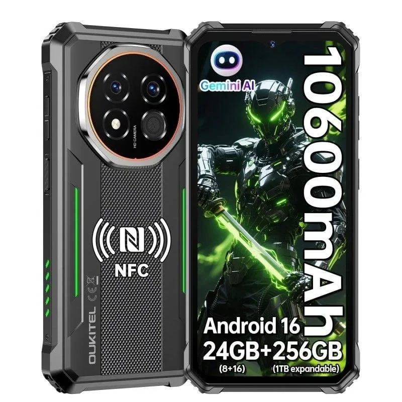 Oukitel G6 4G 8GB 256GB 6.52" Verde - immagine 1