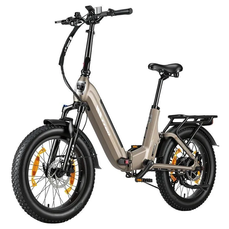 Bicicletta elettrica TTGO F7 250W 48V 15Ah 20 pollici doppia sospensione - immagine 1