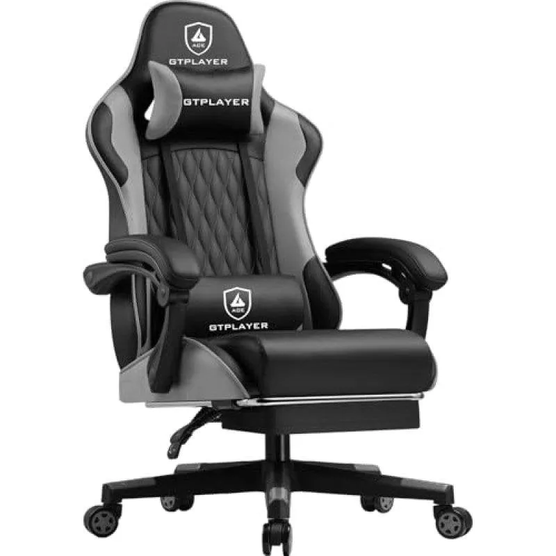 Sedia GTPLAYER Gaming Ergonomica con Poggiatesta e Lombare Regolabili - immagine 1