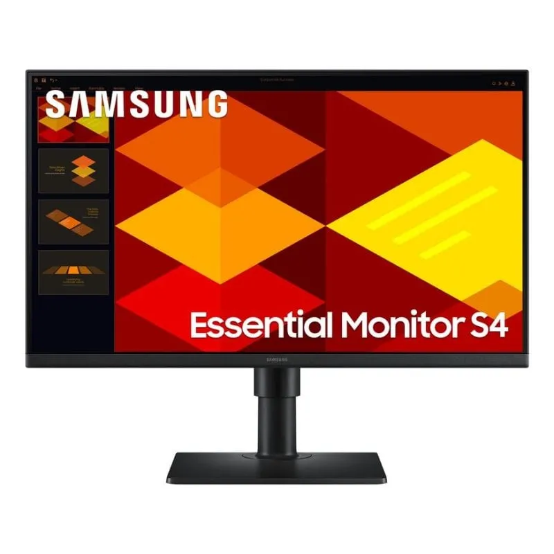 Monitor PC Samsung LS24D400GSUXXE 24" Full HD 100Hz IPS 5ms Regolabile in altezza - immagine 1