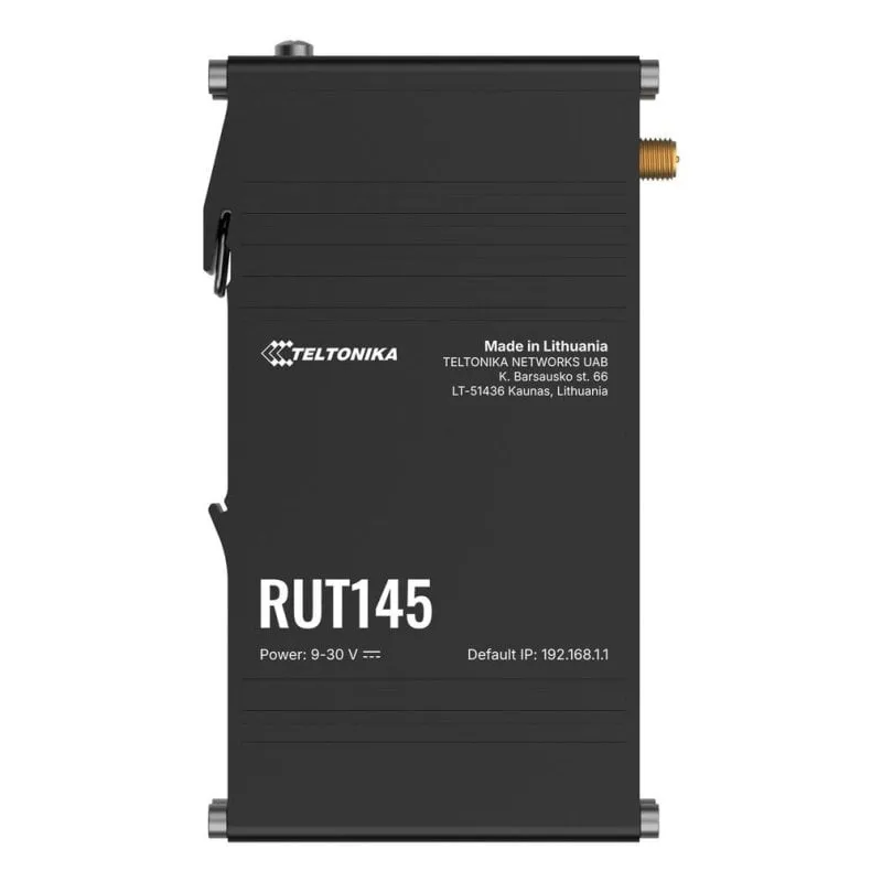 Router Teltonika RUT145 RJ-45 WiFi 4 2,4 GHz Industriale con PoE - immagine 1