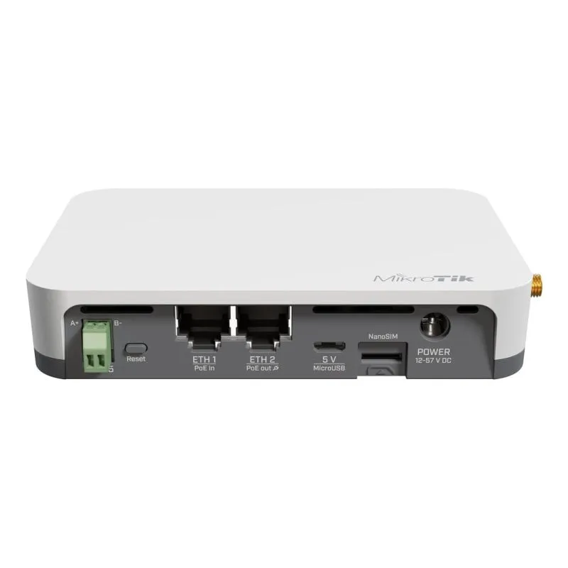 Router Mikrotik KNOT LR8G NanoSIM 2,4 GHz 300 Mbps PoE Bianco - immagine 1
