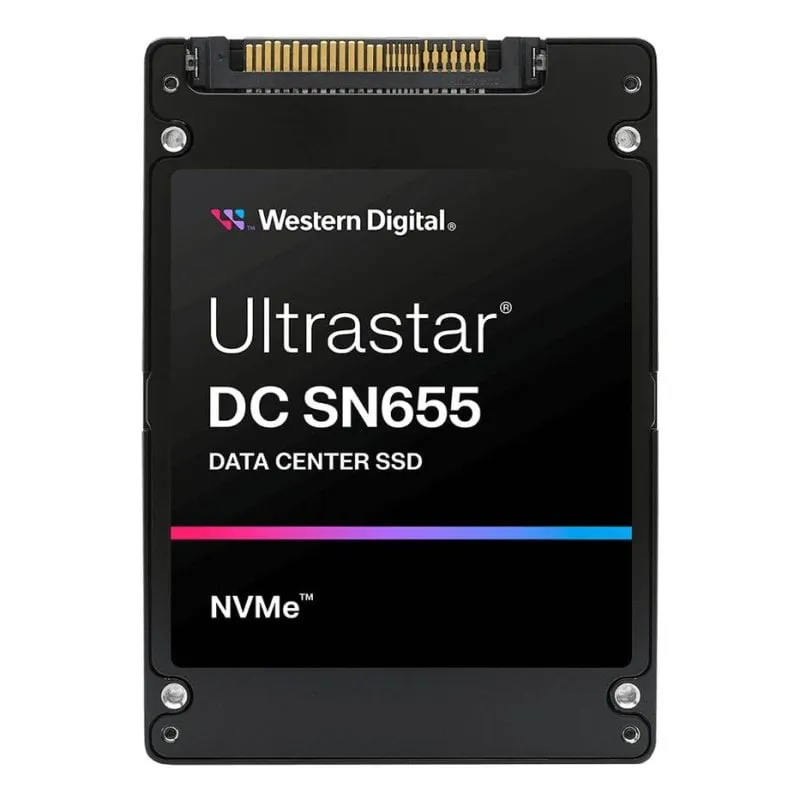 Disco Rigido Western Digital Ultrastar DC SN655 30 TB SSD U.3 6100 MB/s - immagine 1
