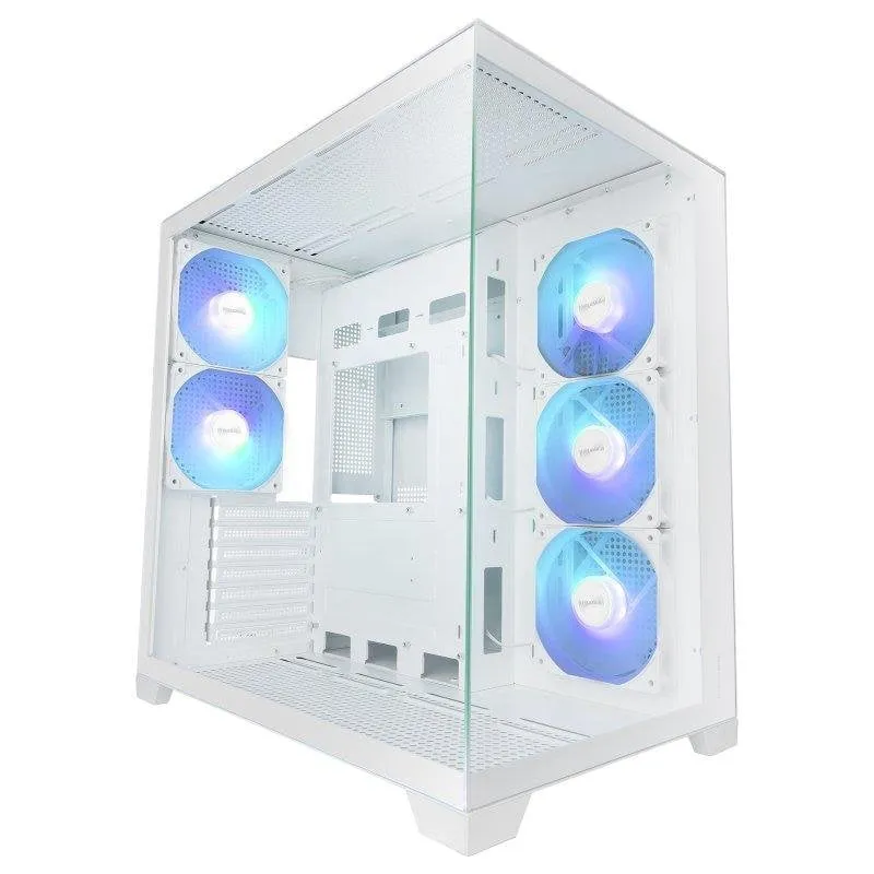 Case ATX Mars Gaming MCVPRO Vetro senza cornice 5 ventole ARGB - immagine 1