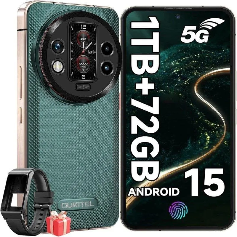 Oukitel WP200 Pro 5G 24GB 1TB 6.7" Verde - immagine 1