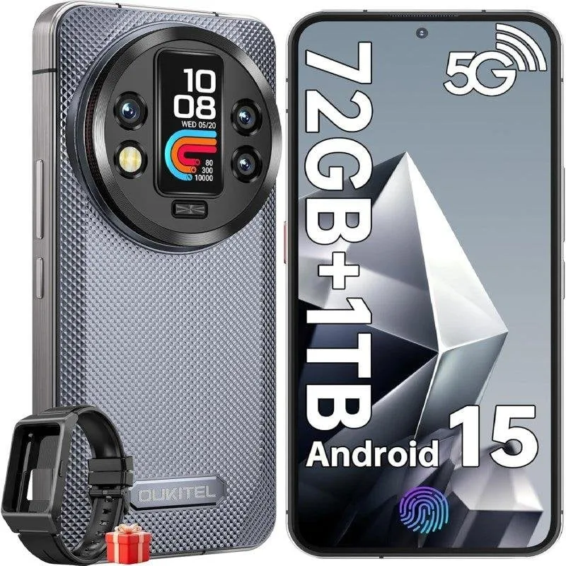 Oukitel WP200 Pro 5G 24GB 1TB 6.7" Grigio - immagine 1