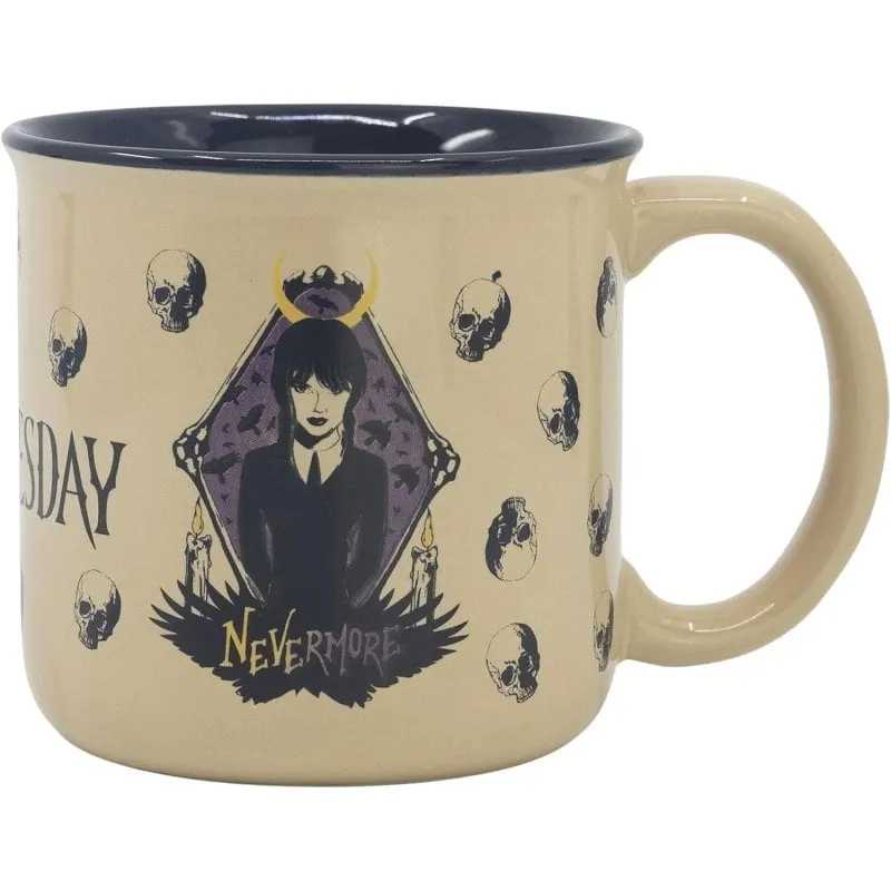 Tazza Ceramica Stor Young Adult Wednesday 400 ml Edizione Serie - immagine 1