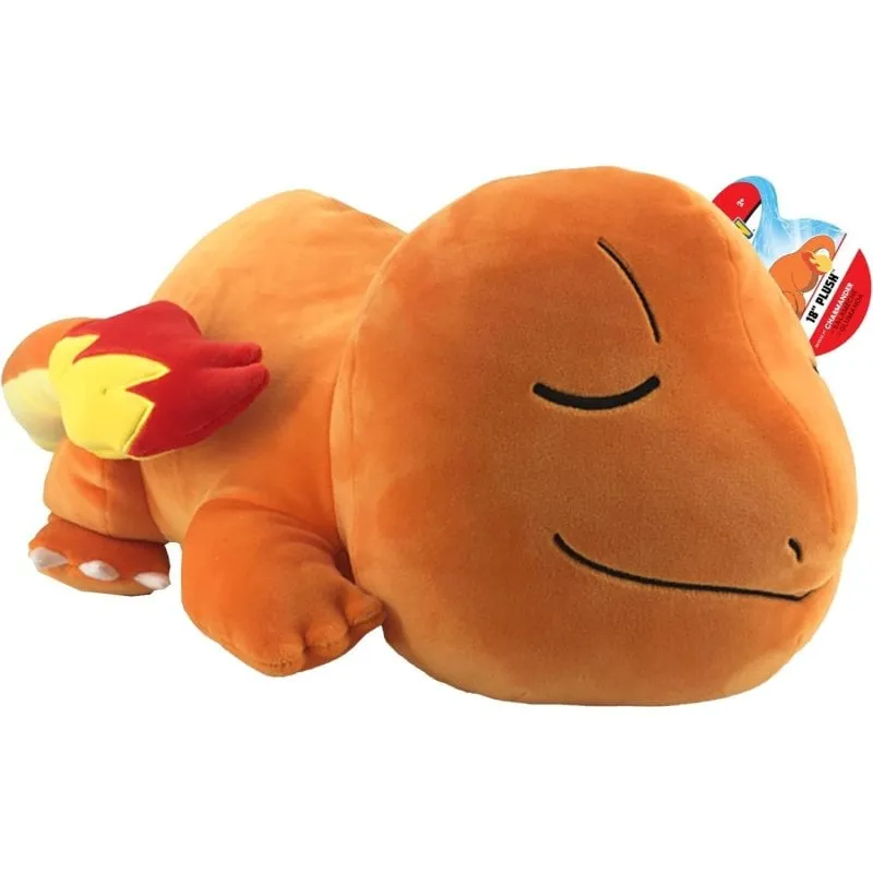 Peluche Jazwares Charmander Dormiglione Pokémon 45 cm Poliestere Ufficiale - immagine 1