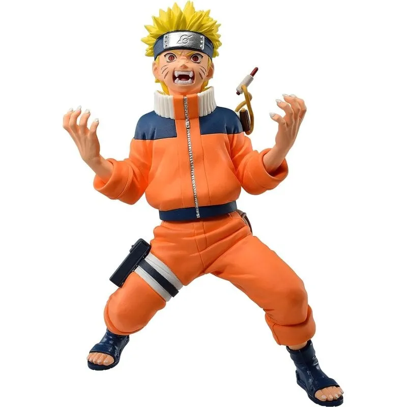 Figura Naruto Uzumaki Banpresto Vibration Stars 14 cm PVC Base - immagine 1