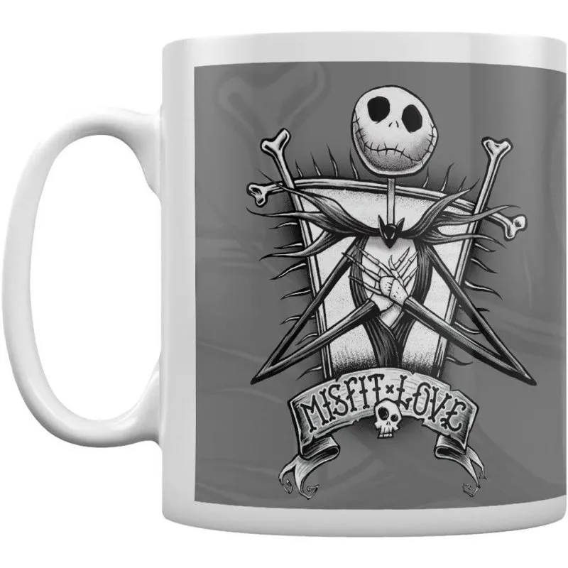 Tazza Ceramica Pyramid International Jack Skellington Misfit Love 320 ml - immagine 1