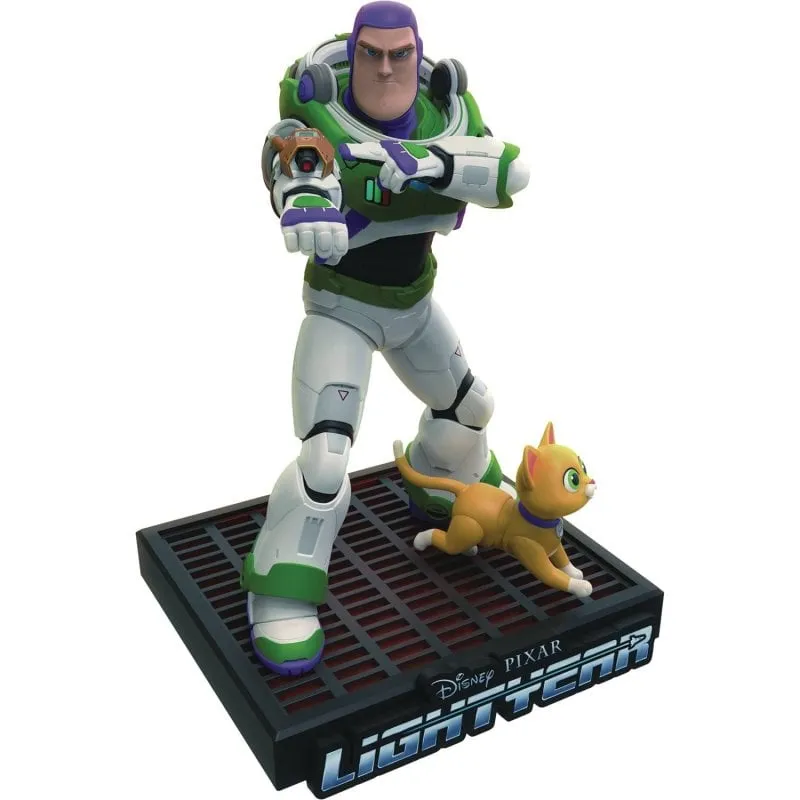 Figura Diorama Buzz Lightyear Disney Pixar 15 cm con testa aggiuntiva - immagine 1