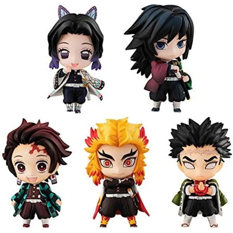 Figura Demon Slayer Kimetsu No Yaiba Pack A 5 cm - immagine 1