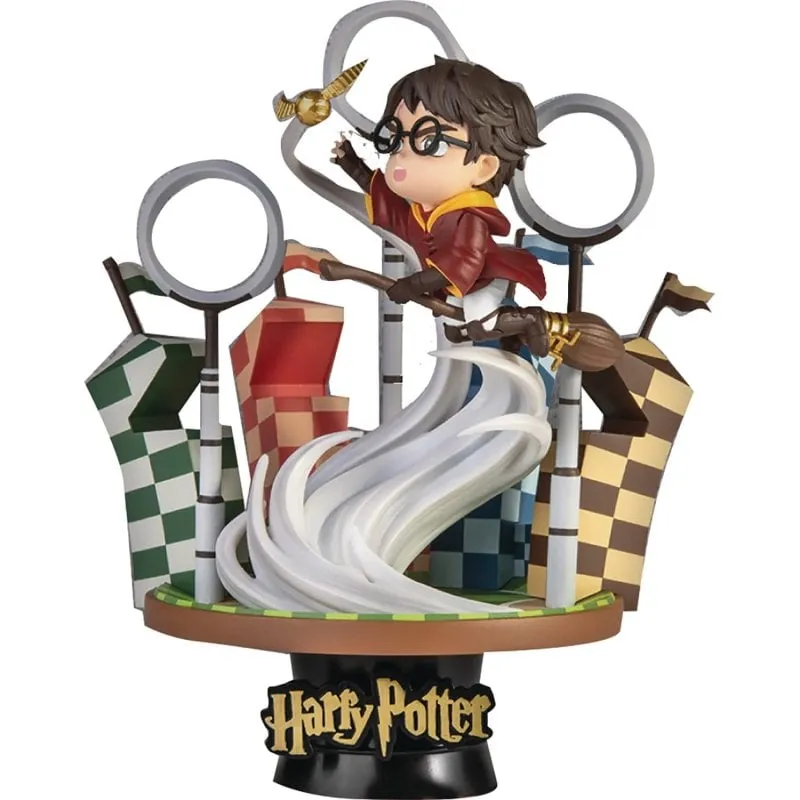 Figura Harry Potter Quidditch Diorama 16 cm PVC Ufficiale - immagine 1