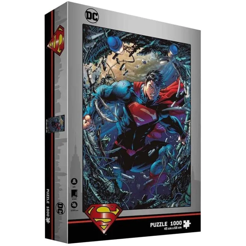 Puzzle Superman DC Comics 1000 pezzi SD Toys 45 x 66 cm - immagine 1