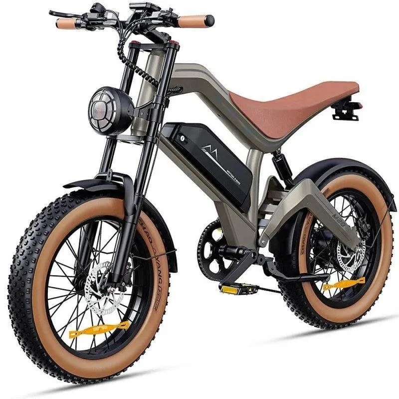Bicicletta Elettrica Kornorge M20 1500W 48V 20 pollici Fat - immagine 1