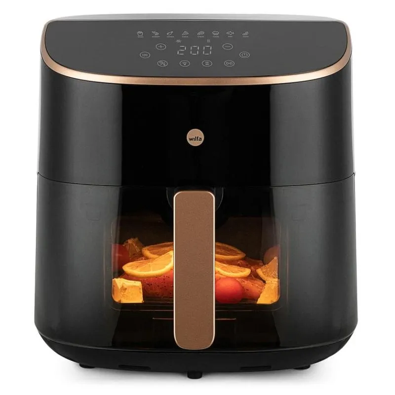 Friggitrice ad Aria Wilfa Dualfry Split AFD-80 Finestra 8L 2200W Doppia Resistenza - immagine 1