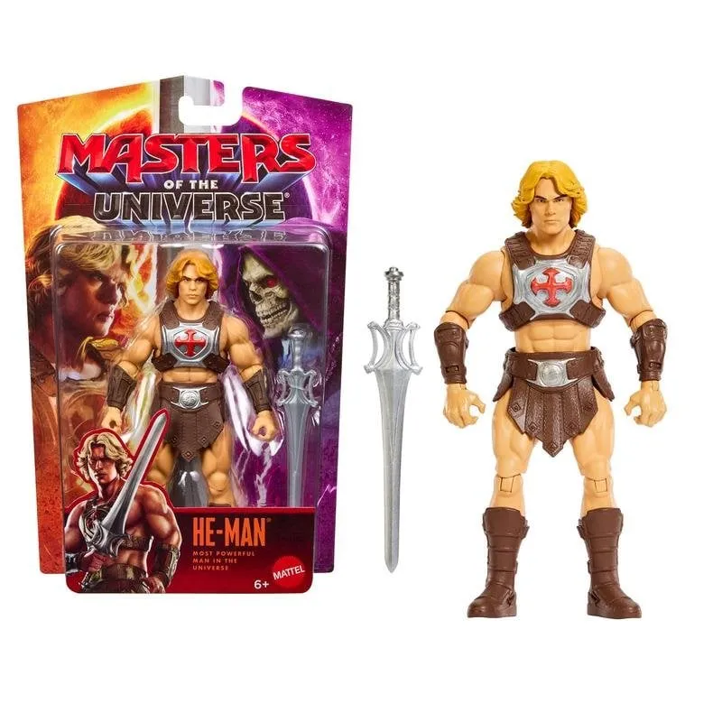 Figura d'azione Mattel He-Man Masters of the Universe 13,97 cm con Spada del Potere - immagine 1