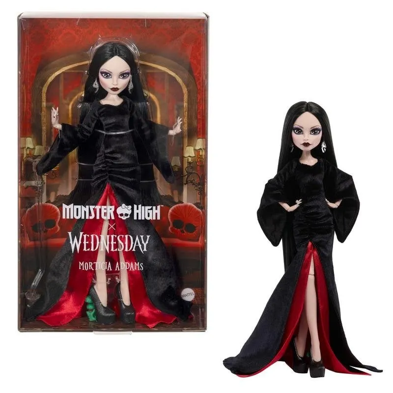 Bambola Monster High Morticia Addams Velo Velour - immagine 1