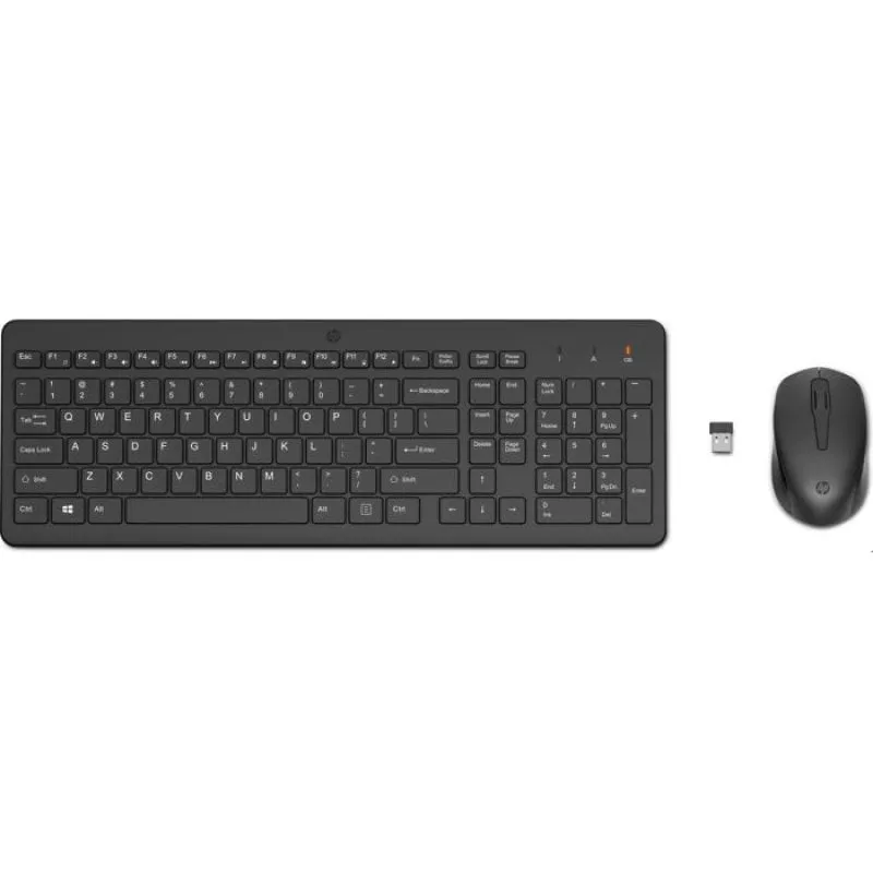 Mouse HP 330 Wireless 2.4GHz Nero Ergonomico Reattivo - immagine 1
