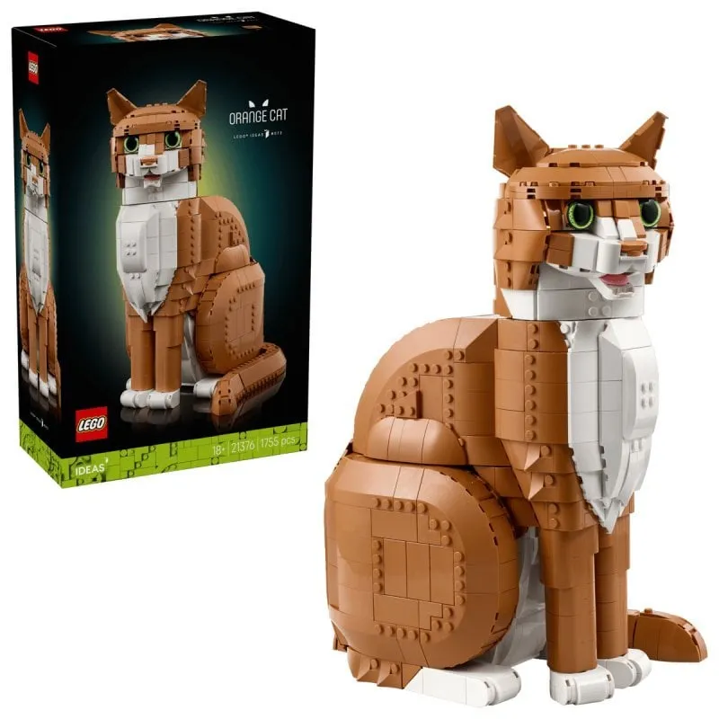 LEGO Ideas Gatto Arancione 21376 1755 pezzi - immagine 1